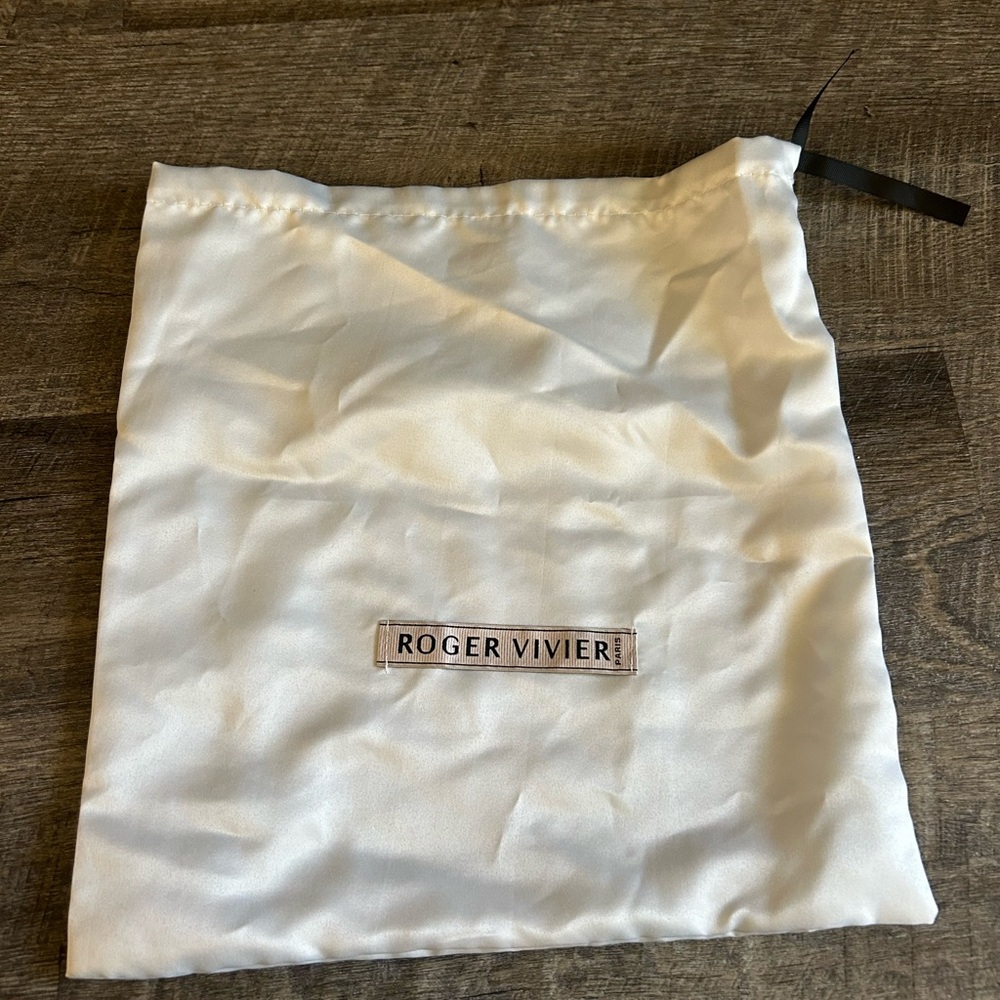 Roger Vivier Cream Dust Bag